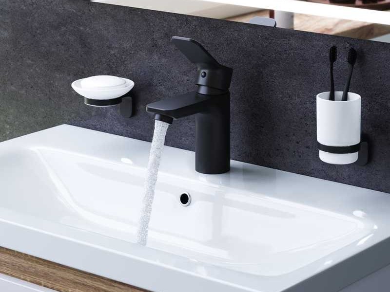 Смеситель AM.PM X-Joy F85A02122 для раковины, черный матовый