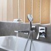 Смеситель Hansgrohe Metropol для ванны, черный хром, 32546340