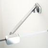 Душевая дверь в нишу Ravak Brilliant BSD3-110, левая/правая, профиль хром, витраж транспарент, 0ULD0A00Z1/0UPD0A00Z1