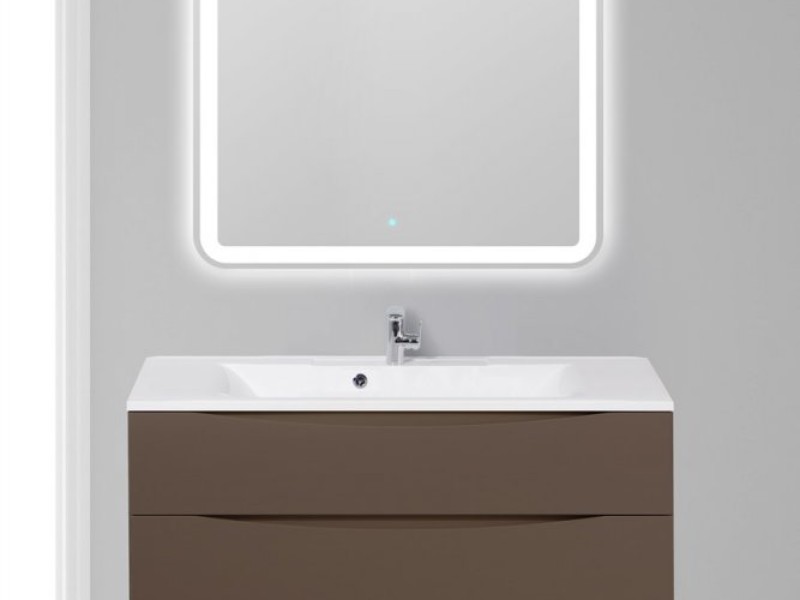 Тумба под раковину BelBagno Marino MARINO-1200-2C-SO-CTO-P, 120 х 45 х 55 см, Cioccolato Opaco - коричневый матовый
