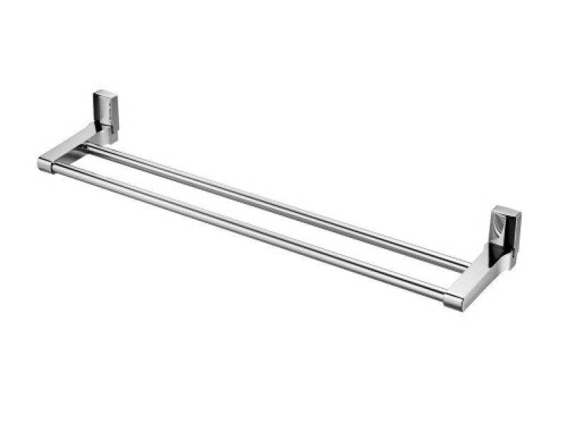 Полотенцедержатель WasserKRAFT Leine 5040, двойной, 63.5 см, хром