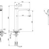 Смеситель Ideal Standard Connect Air Vessel для раковины, хром, A7028AA