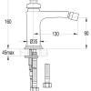 Смеситель Cezares LIBERTY-F-BS-01 для биде