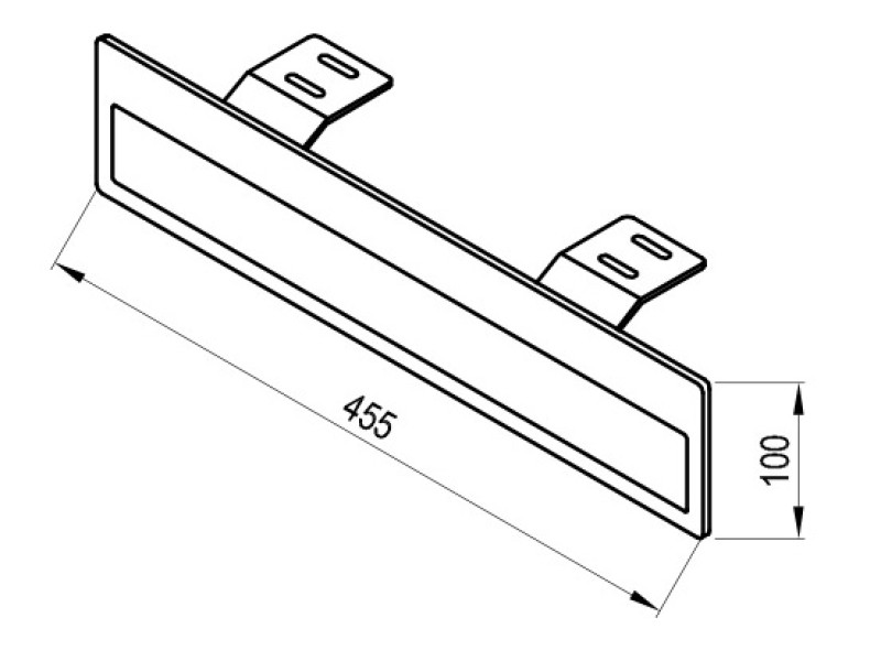 Полотенцедержатель Ravak Comfort, 45.5 см, белый, X000001384