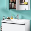 Тумба под раковину Duravit D-Neo 80 см, белый глянцевый, DE435502222