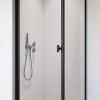 Душевой уголок Radaway Nes 8 Black KDJ I Frame, 100 x 70 см, левая дверь, стекло Frame, профиль черный