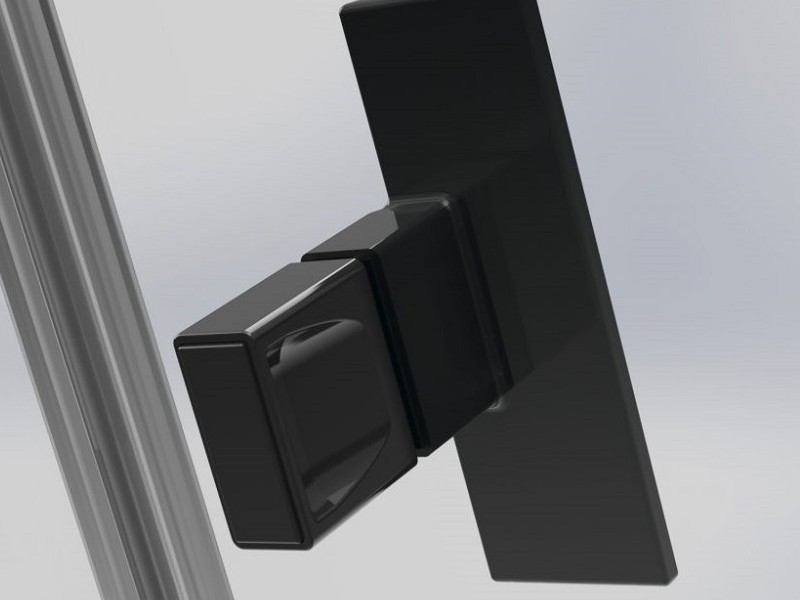 Душевой уголок Radaway Nes 8 Black KDJ I Frame, 100 x 70 см, левая дверь, стекло Frame, профиль черный