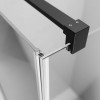Душевой уголок Radaway Nes 8 Black KDJ I Frame, 100 x 70 см, левая дверь, стекло Frame, профиль черный