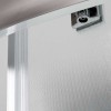 Душевая кабина Deto D D90S LED 90 x 90 см, с крышей и LED подсветкой