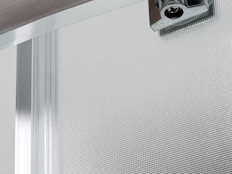 Душевая кабина Deto D D90S LED 90 x 90 см, с крышей и LED подсветкой