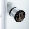 Душевая кабина Deto D D90S LED 90 x 90 см, с крышей и LED подсветкой