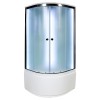 Душевая кабина Deto D D90S LED 90 x 90 см, с крышей и LED подсветкой