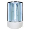 Душевая кабина Deto D D90S LED 90 x 90 см, с крышей и LED подсветкой