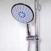Душевая кабина Deto D D90S LED 90 x 90 см, с крышей и LED подсветкой