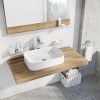 Раковина Ravak Ceramic Slim R, 55 х 37 см, цвет белый, XJX01155002