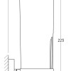 Контейнер для косметических дисков Ellux Elegance ELE 060
