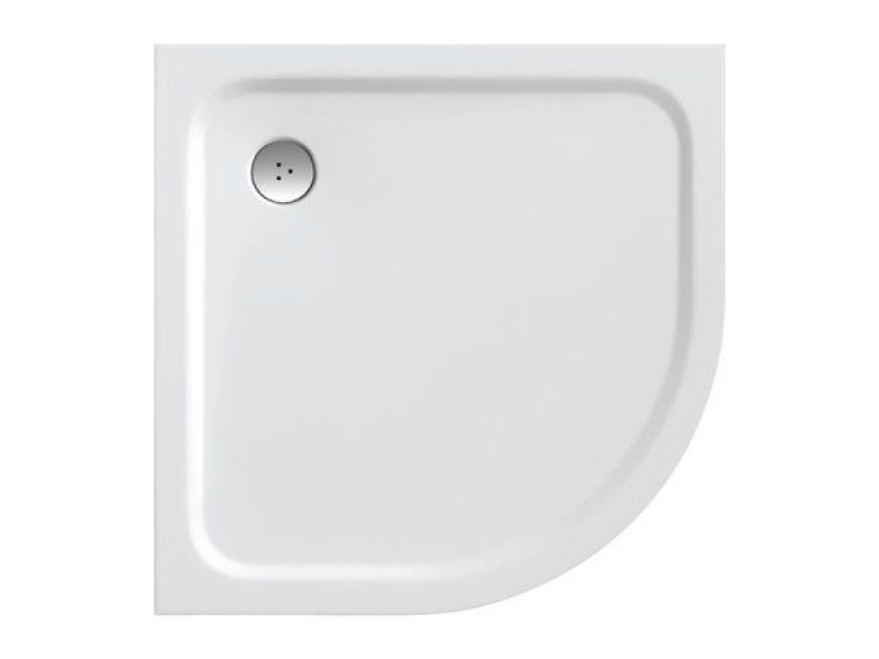 Поддон Ravak Elipso Pro-80 Chrome, 80 x 80 см, из искусственного камня, белый, XA244401010