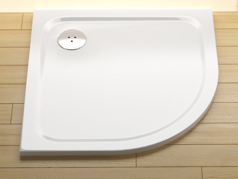 Поддон Ravak Elipso Pro-80 Chrome, 80 x 80 см, из искусственного камня, белый, XA244401010