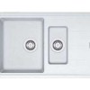 Мойка Franke BASIS BFG 651-78, 114.0280.893, гранит, установка сверху, оборачиваемая, цвет белый, 78*50 см
