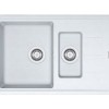 Мойка Franke BASIS BFG 651-78, 114.0280.893, гранит, установка сверху, оборачиваемая, цвет белый, 78*50 см