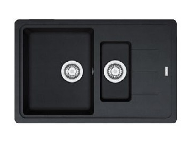 Мойка Franke BASIS BFG 651-78, 114.0280.893, гранит, установка сверху, оборачиваемая, цвет белый, 78*50 см
