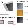 Мойка Zorg Light ZL R 590510 Bronze, 59 х 51 см, бронза