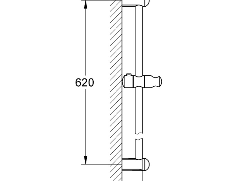 Душевая штанга Grohe Tempesta Classic 27523000