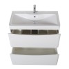 Тумба под раковину BelBagno Acqua-1000 ACQUA-1000-2C-PIA-BL, 100 см, цвет Bianco Lucido