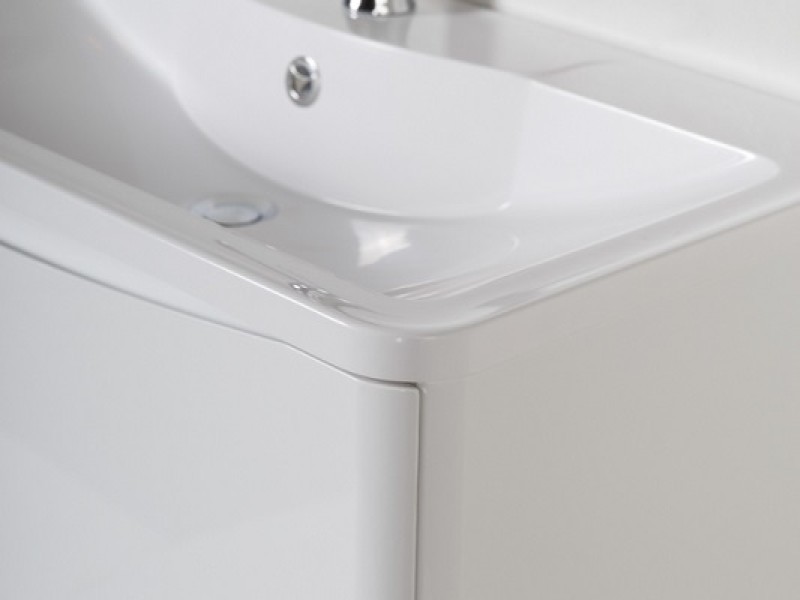 Тумба под раковину BelBagno Acqua-1000 ACQUA-1000-2C-PIA-BL, 100 см, цвет Bianco Lucido