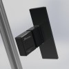 Душевой уголок Radaway Nes Black KDJ II, 120 x 90 см, левая дверь, стекло прозрачное, профиль черный