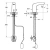 Смеситель для раковины Vitra Wing A47104EXP, сенсорный