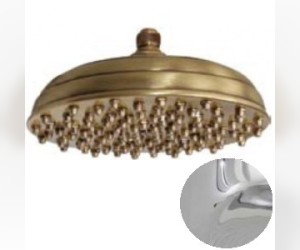 Верхний душ Migliore FIRENZE ML.FRN-35.580.CR, 30х30 см, 1 режим струи, без держателя, хром