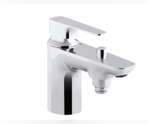 Смеситель Jacob Delafon Alleo+ E72321-CP для ванны, на борт ванны