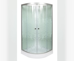 Душевая кабина Deto L 901 N 100 x 100 см без крыши