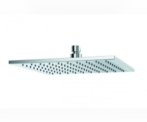 Верхний душ Kludi A-Qa 6443005-00, 30 x 30 см квадратный, плоский 8 мм, 1 режим струи, без держателя, цвет хром