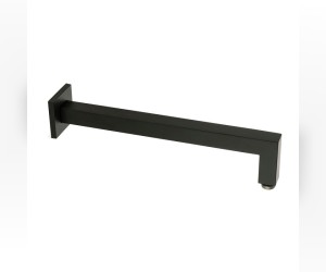 Кронштейн душевой Migliore Kvant Black, 34 см, черный матовый, 30467