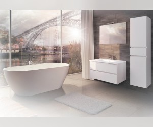 Комплект мебели Riho Porto Set 27, 80 см, цвет белый Комплект мебели Riho Porto Set 27, 80 см, цвет белый