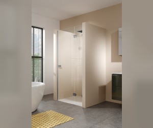 Душевая дверь в нишу Riho Scandic Soft Q104 80 GQ004020 80 x 200 см, стекло прозрачное (GQ0040201/GQ0040202)