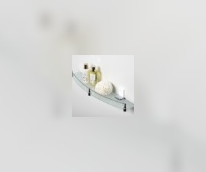 Полка стеклянная WasserKRAFT Leine K-5044WHITE