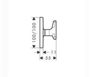 Запорный вентиль Axor Citterio M 34980000