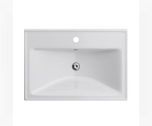 Раковина Am.Pm X-Joy M85AWCC0652WG, 65 см, керамика, белый глянцевый