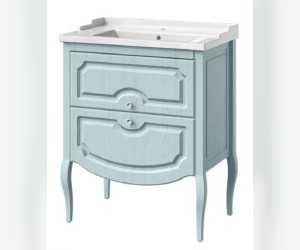 Тумба под раковину Caprigo Aspetto Firenze 70 34116, 2 ящика, цвет TК-663 деним
