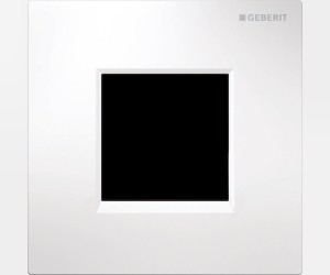 ИК-привод для писсуара Geberit Type 30, панель - альпийский белый, 116.027.KJ.1