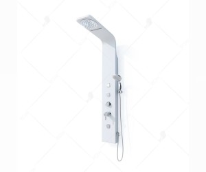 Гидромассажная душевая панель RGW Shower Panels SP-06, 21140106-10, цвет матовый хром