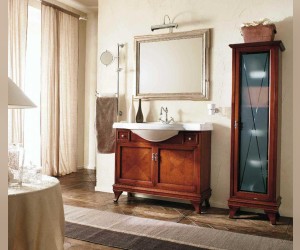 Комплект мебели Labor Legno MARRIOT Composizione M100, вишня/хром, 105 см Комплект мебели Labor Legno MARRIOT Composizione M100, вишня/хром, 105 см