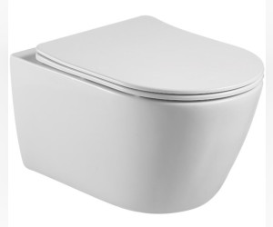 Подвесной унитаз Aquatek Бетта с сиденьем Soft Close, белый, AQ1253W-00 Подвесной унитаз Aquatek Бетта с сиденьем Soft Close, белый, AQ1253W-00