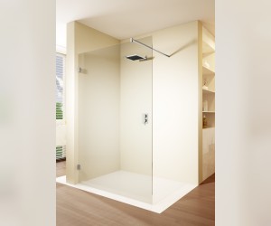 Душевое ограждение Riho Scandic Soft Q400 GQ49200 80 см с одной поверхностью, стекло прозрачное