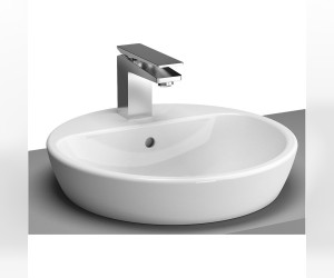 Раковина Vitra Metropole 5941B003-0001 45 см накладная, с переливом