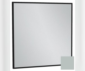 Зеркало Jacob Delafon Silhouette EB1423-S51, 60 х 60 см, лакированная рама миндальный сатин