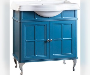 Тумба под раковину Caprigo Borgo 80 см, синий, B-136 blue, 33412CH